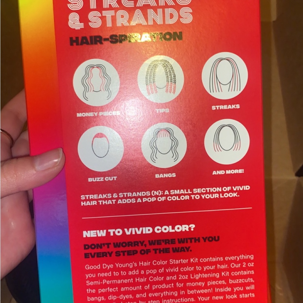 Streaks and strands hair coloring kit brand new - Picture 5 of 7